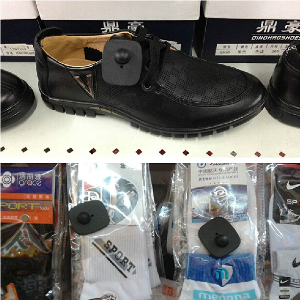 rfid防盜標簽小方扣T-001實拍圖片 rfid防盜標簽小方扣T-001實拍圖片